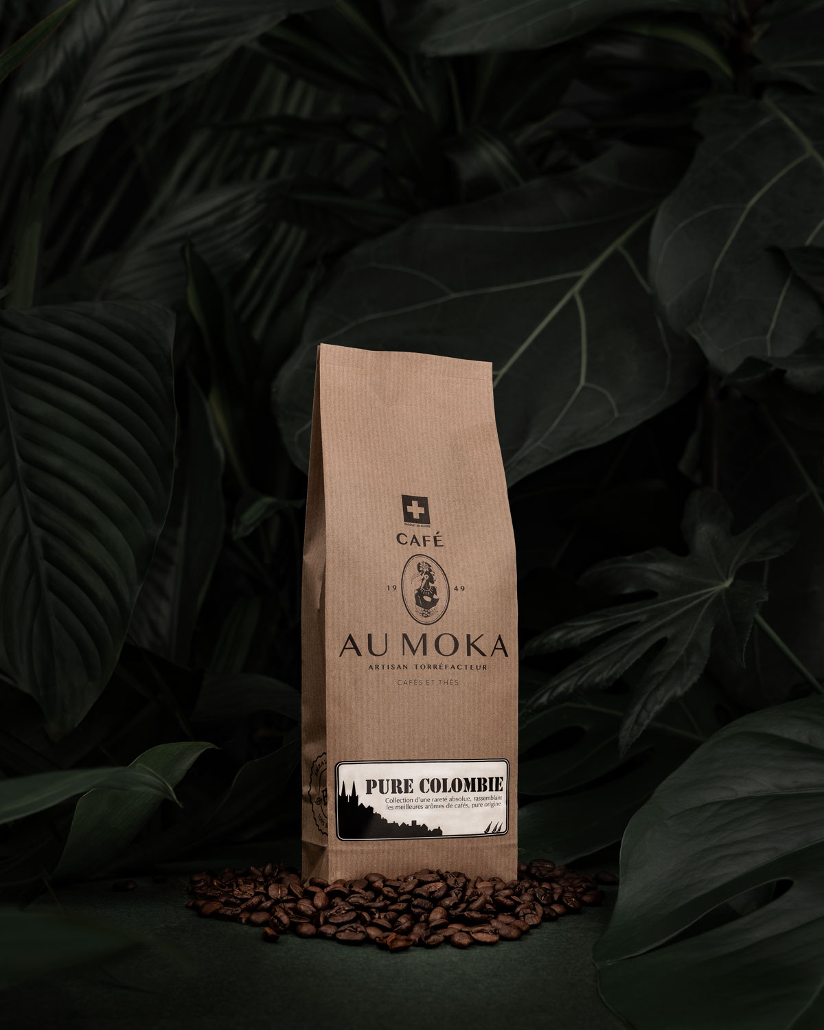 Café en grain – pure Colombie – Au Moka