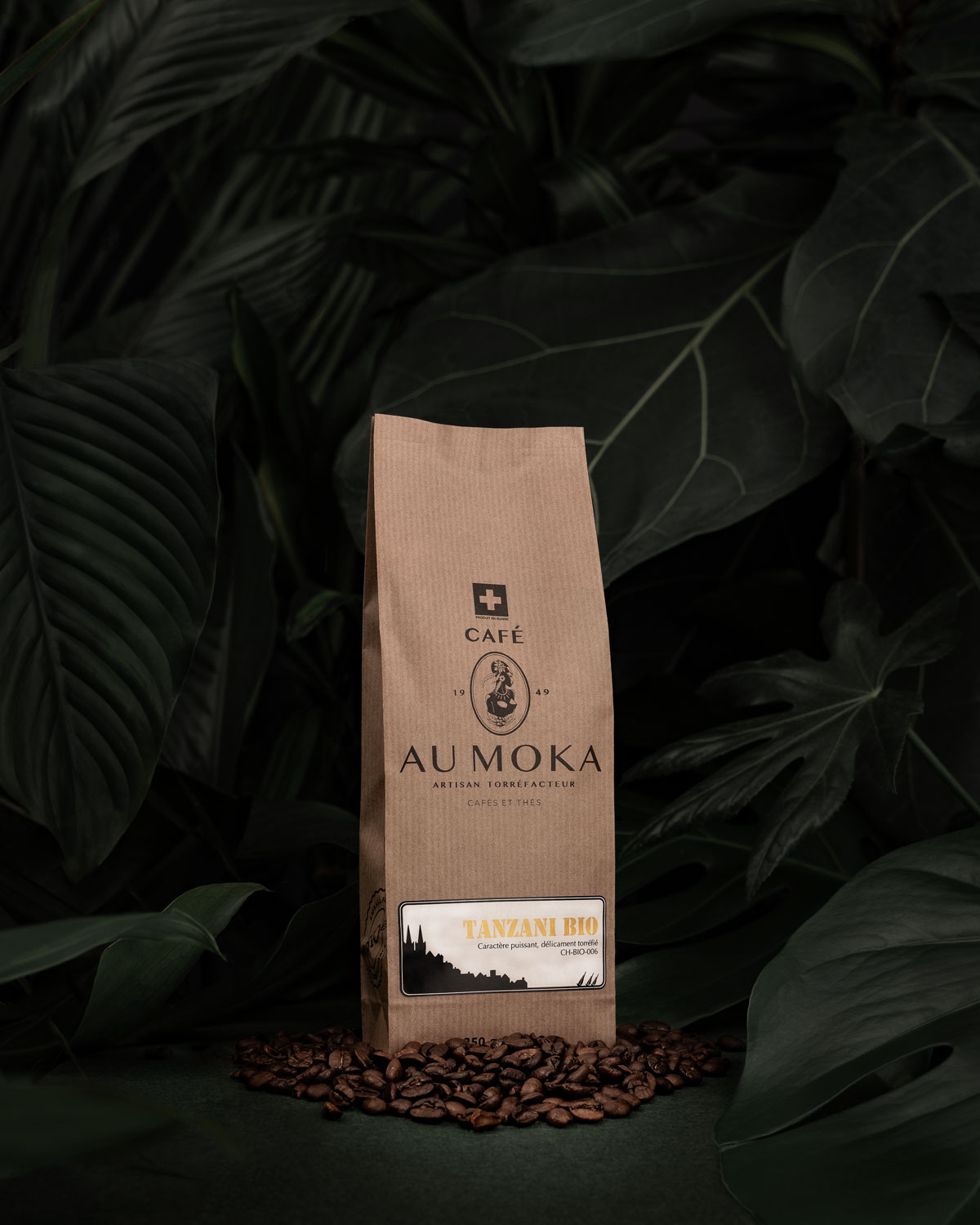 Café en grain – Tanzanie Bio 250g – Au Moka