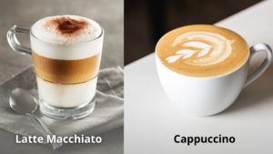 Différence entre un Cappuccino et un Latte Macchiato - Au Moka